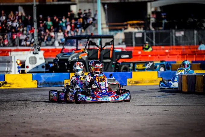 Robert de Haan podium bij race op wereldbekende 'The Strip' in Las Vegas