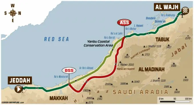 Dakar 2020 Stage 1