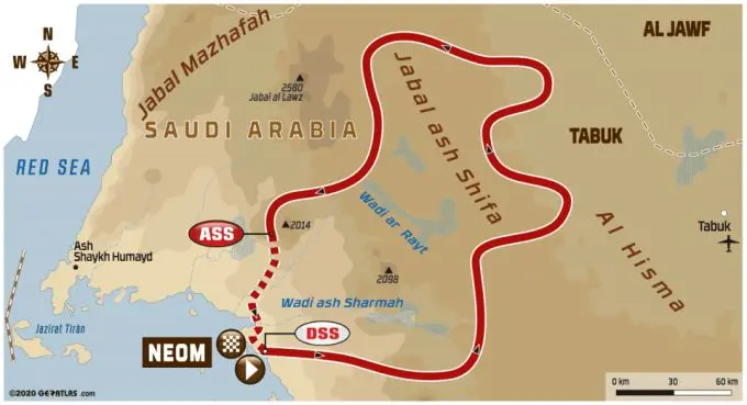 Dakar 2020 stage3
