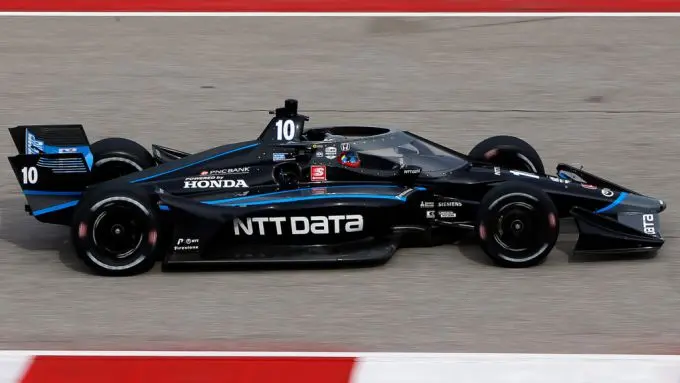 Test Red Bull Aeroscreen op Circuit Of the Americas