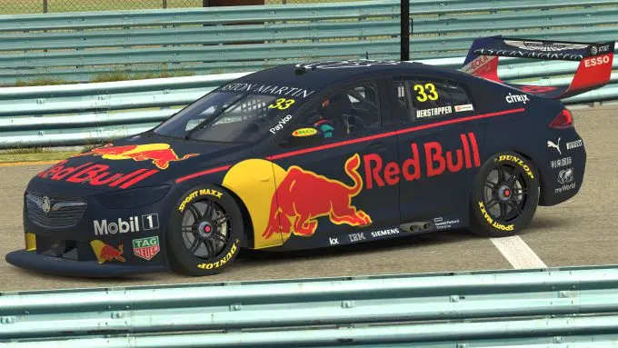 Max Verstappen Red Bull Holden Supercars All Stars Eseries