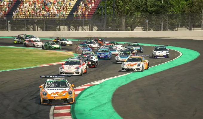 Porsche TAG Heuer Esports Supercup op Donington Park 3