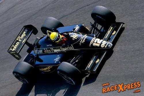 Ayrton Senna F1 Lotus JPS