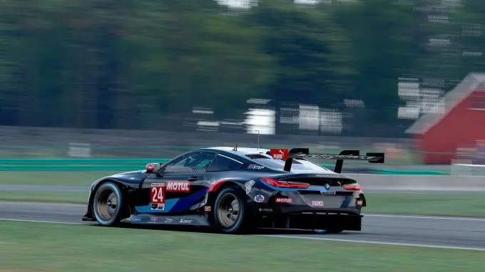 BMW M8 GTE IMSA Virginia Raceway