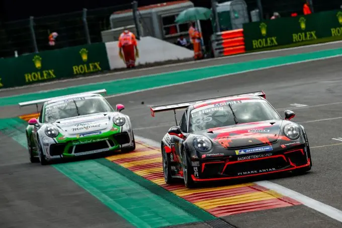 Porsche Mobil 1 Supercup Spa loek hartog exit bus stop