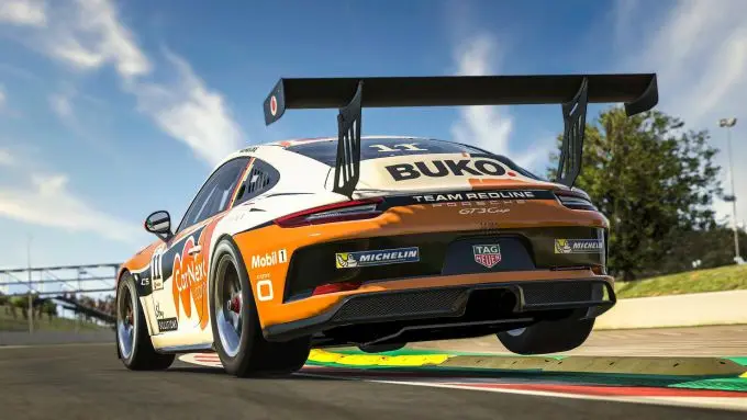 Max Bennecke Porsche Esports rear