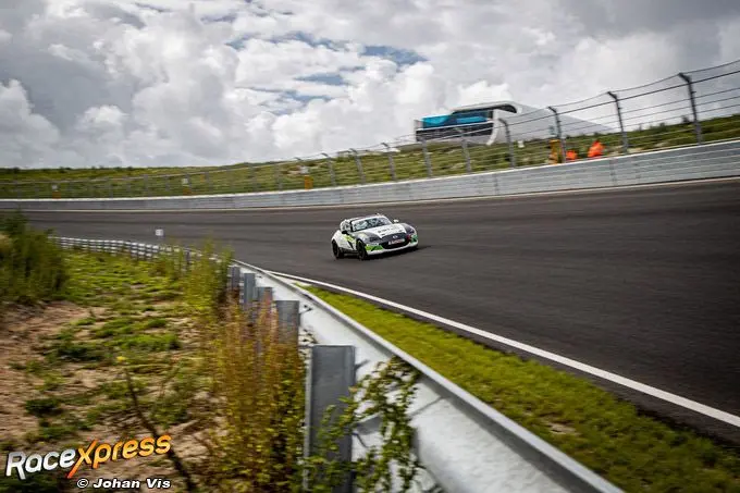 Maxime Oosten door Arie Luyendykbocht Zandvoort Superprix