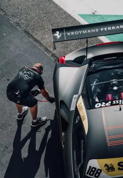 Ferrari Challenge Mugello Marvin Moonen teammanager Team RaceArt – Kroymans 5