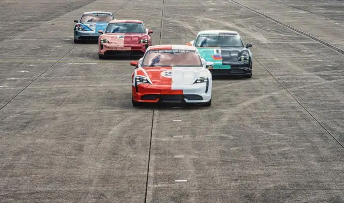 3 Porsche Taycan José Woldring Robert Doornbos super sportscar & daily driver
