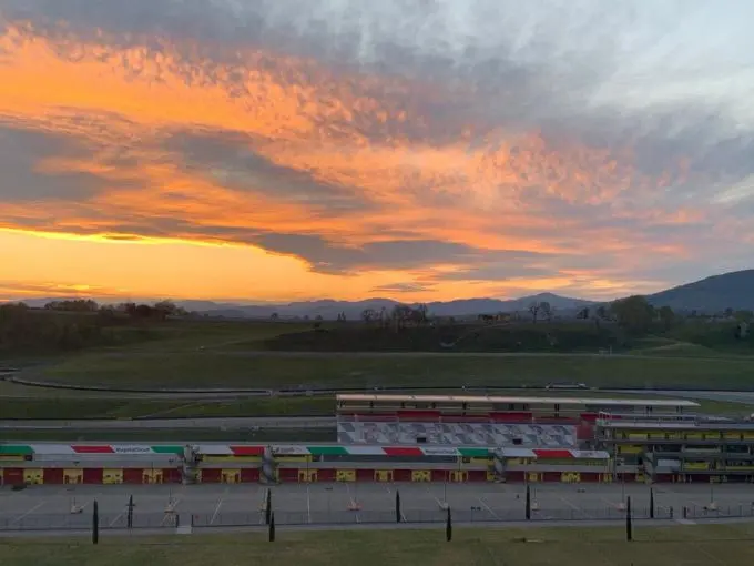 Mugello_circuit sunset