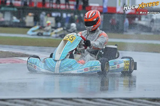Kevin Stehouwer topper in de regen en podium in Benelux kampioenschap