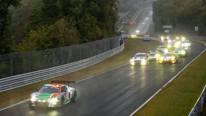 24H Nurburgring 2020 The_World_Of_GT3_veld onderweg