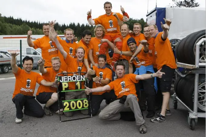 jeroen bleekemolen porsche 2008 en 2009 Supercup-kampioen