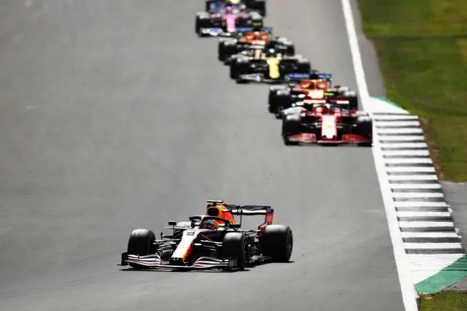Max Verstappen winnaar Silverstone 2020 F1 Red Bull