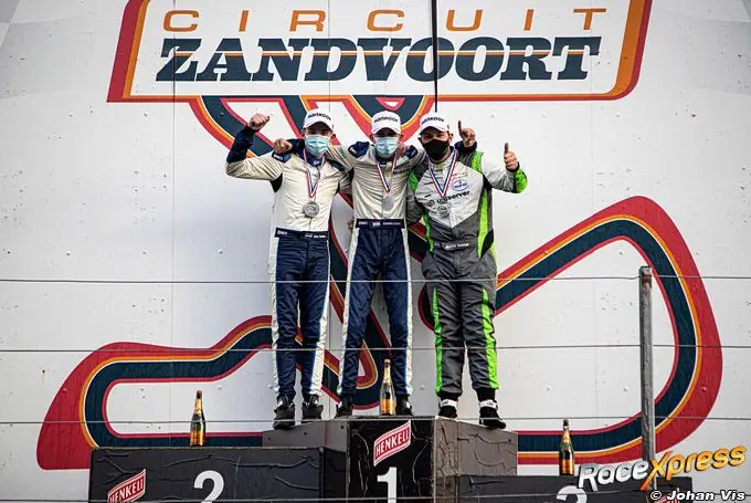 podium Maxime Oosten en Milan Teekens