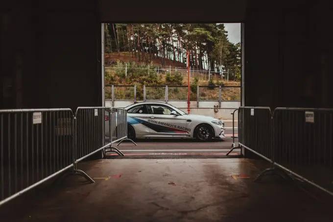 BMW M2CS Racing Cup Benelux pits