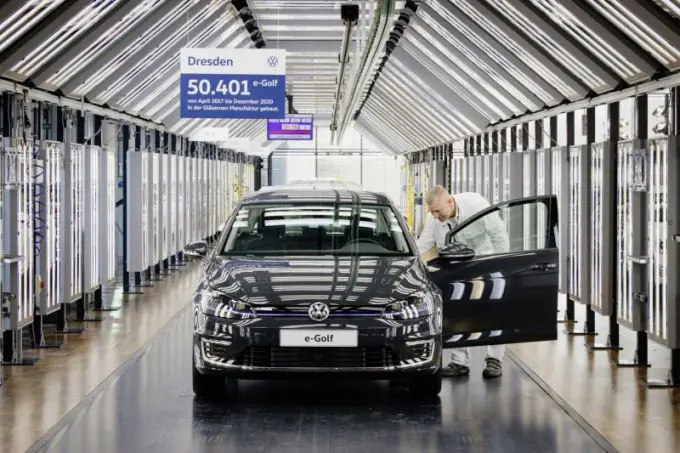 Einde van de e-Golf: ID.3 klaar voor productie in Glazen Fabriek
