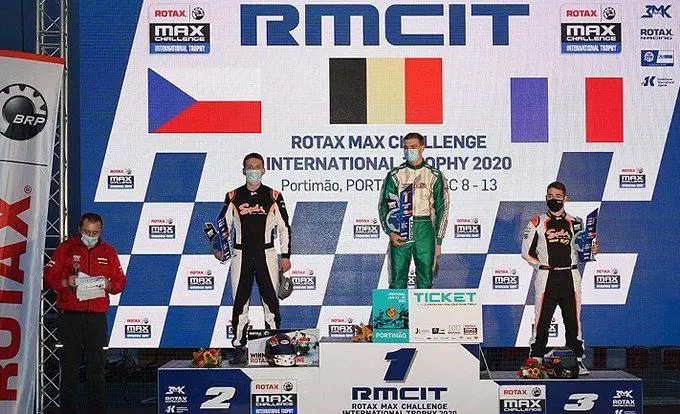 Xander Przybylak bekroont seizoen met titel tijdens Rotax Max Challenge International Trophy! “Sprakeloos…”