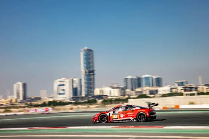24H Dubai 2021 Milan Dontje GT-AM P3 Overall P9 3