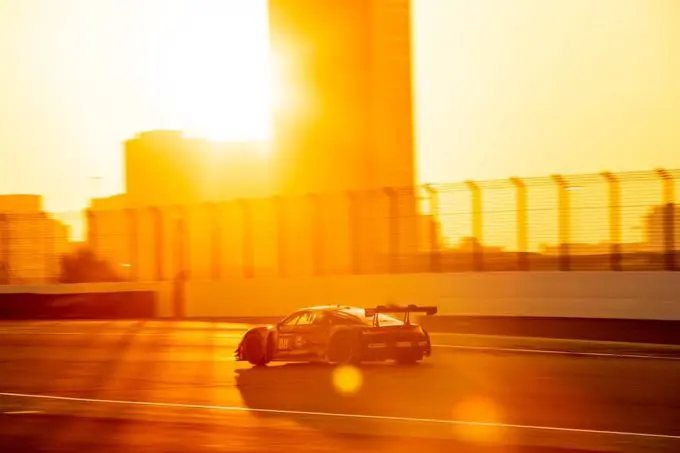 24H Dubai 2021 Milan Dontje GT-AM P3 Overall P9 8