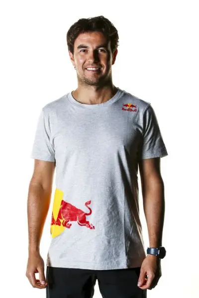 Sergio Pérez in Red Bull outfit