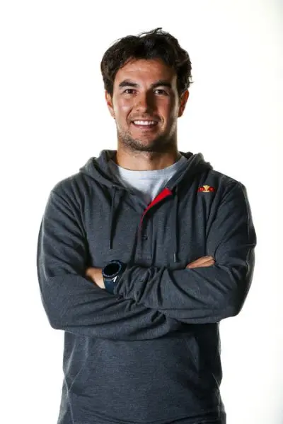 Sergio Pérez in Red Bull outfit