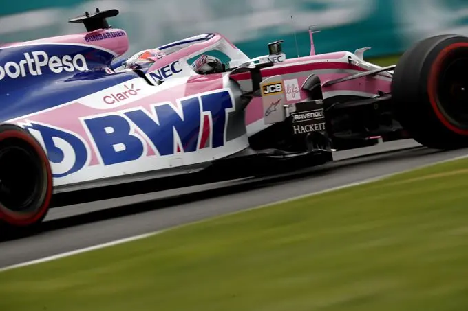BWT sponsoring op de Racing Point 2020