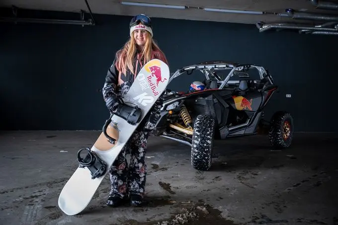 Olympisch snowboardster Melissa Peperkamp