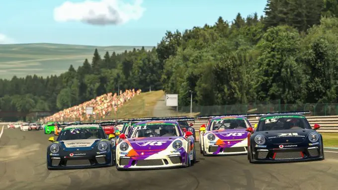 Porsche TAG Heuer Esports Supercup Spa Francorchamps maart 2021 3