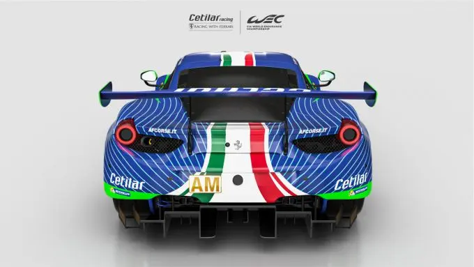 Niet alle Ferrari's zijn rood FIA WEC