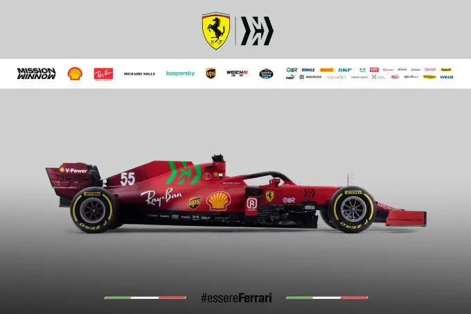 F1 2021 SF21 Ferrari