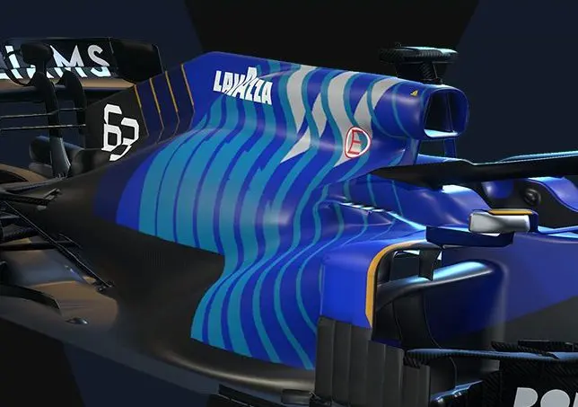 Williams_FW43B_2021 blue zebra