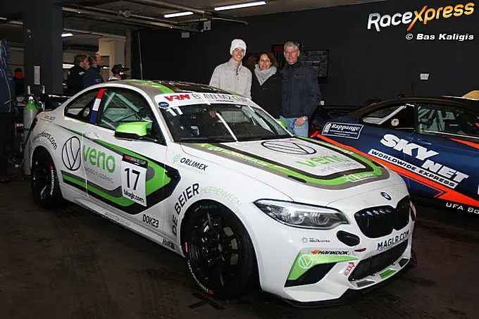 Maxime Oosten en familie BMW M2 Cup