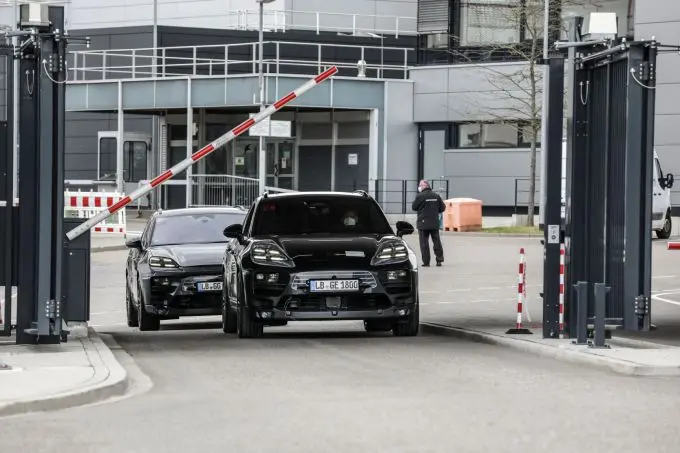 Prototype 100% elektrische Porsche Macan 2