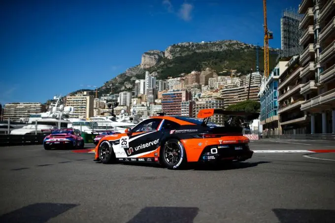 Porsche Mobil 1 Supercup Larry ten Voorde Monaco actie 3