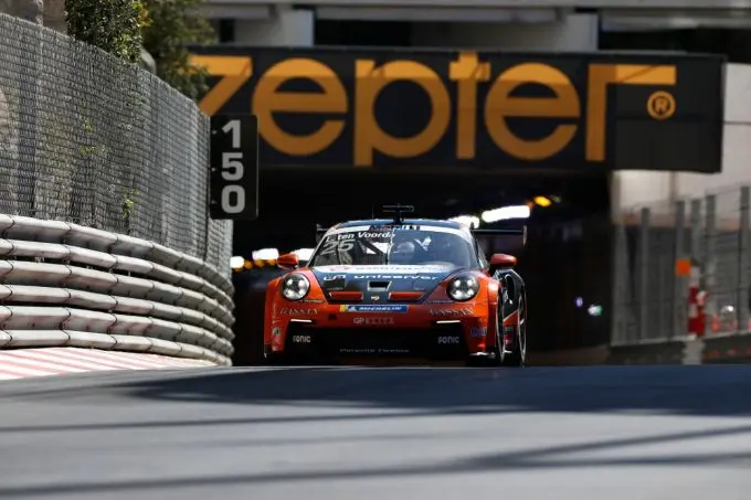 Porsche Mobil 1 Supercup Larry ten Voorde Monaco actie 4