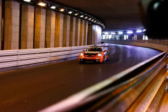Porsche Mobil 1 Supercup Larry ten Voorde Monaco actie 5