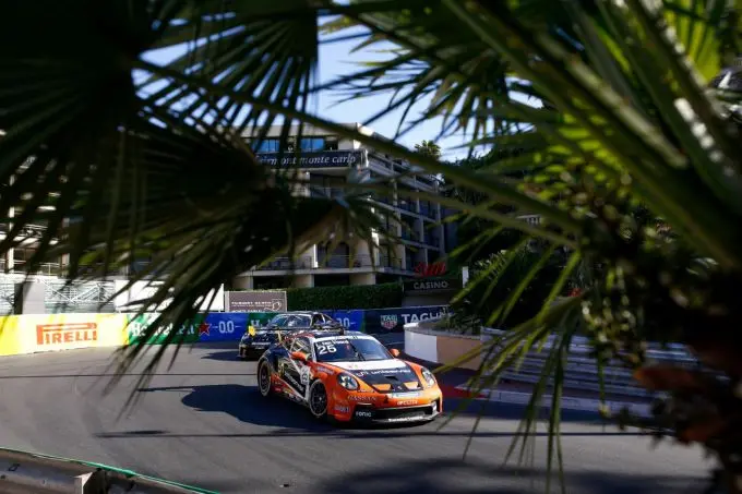 Porsche Mobil 1 Supercup Larry ten Voorde Monaco actie 9