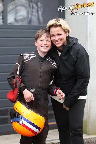 Rocco Coronel en moeder Paulien Coronel