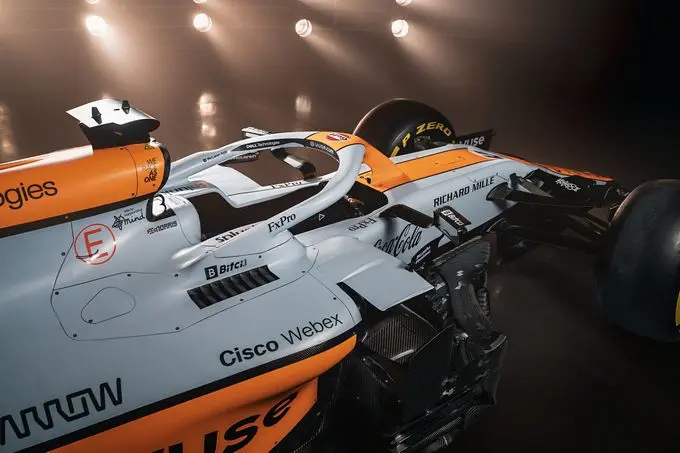 Special livery McLaren MCL35M Grand Prix van Monaco
