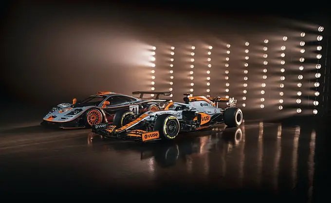 Speciale kleurstelling McLaren MCL35M Grand Prix van Monaco