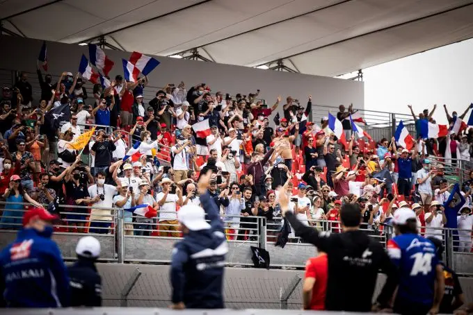 Alpine F1 Team fans