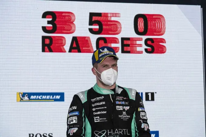 Porsche Carrera Cup Deutschland Monza Rudy van Buren podium