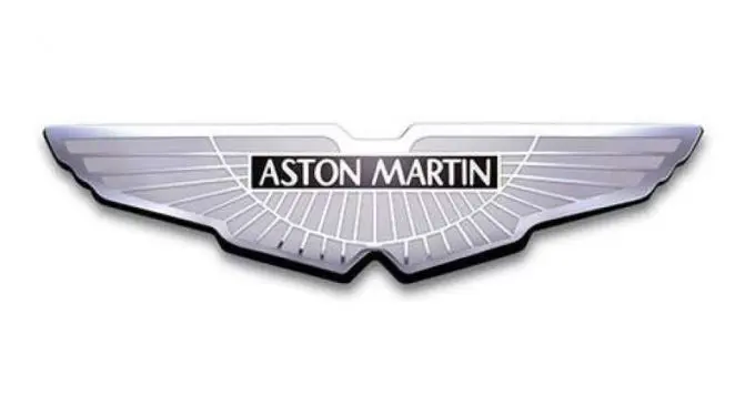 Aston Martin logo grijs