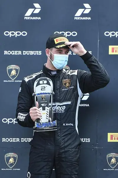 Max Weering podium
