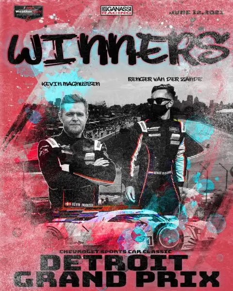 Renger_van_der_Zande_en_Kevin_Magnussen_IMSA_Detroit_winnaars