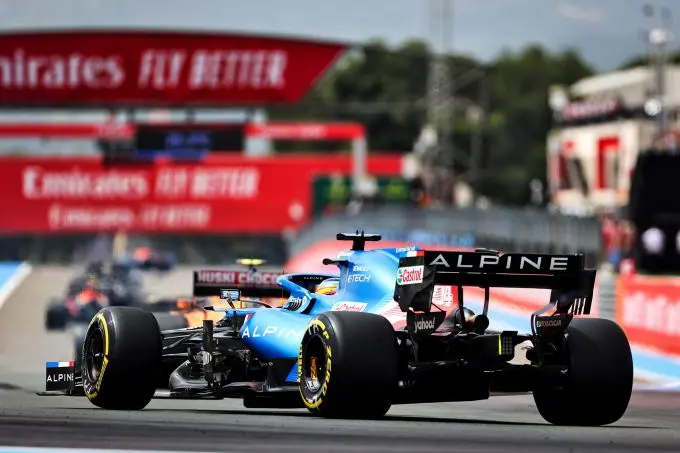 Fernando Alonso F1 Alpine Paul Ricard