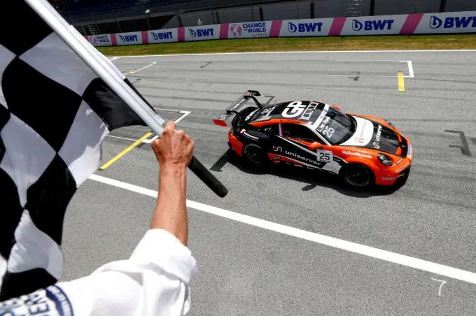 Larry ten Voorde Halbzeitmeister Porsche Hungaroring 3
