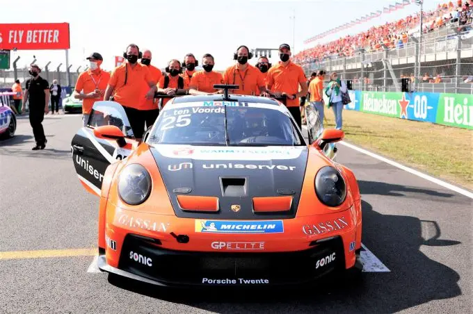 Porsche Mobil 1 Supercup Zandvoort Team GP Elite crew Larry