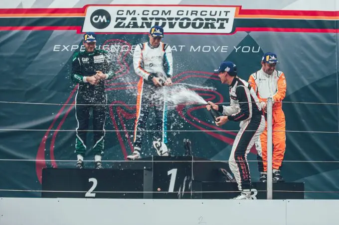 Porsche Sprint Trophy Benelux Nr3 Podium